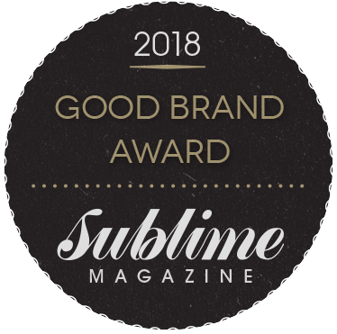 Sublime, the first international sustainable lifestyle magazine, bestows the award to select companies that manufacture and deliver in an environmentally and socially friendly manner.