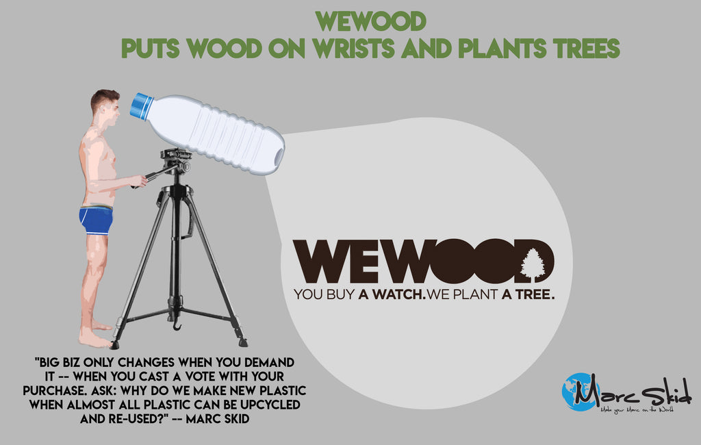 WeWOOD Puts Wood on Wrists and Plants Trees