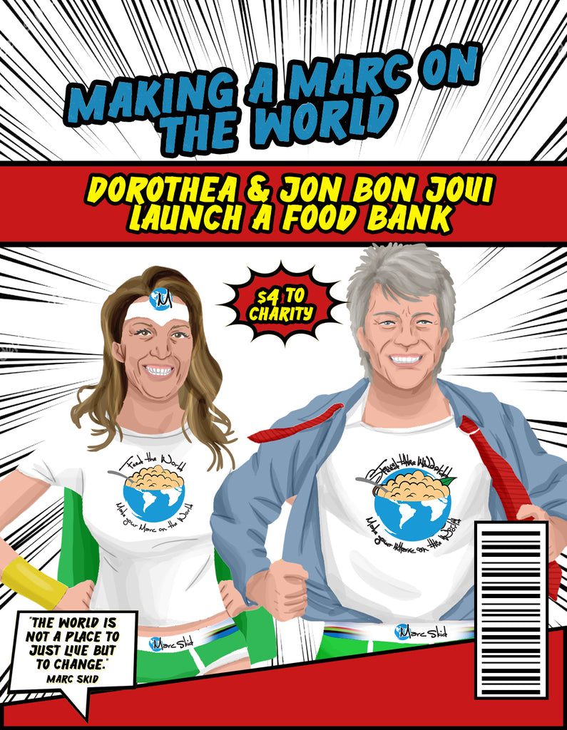 Dorothea and Jon Bon Jovi Launch a Food Bank
